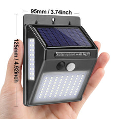 Garden Solar Lamp PIR Motion Sensor LED Solar Light Solar