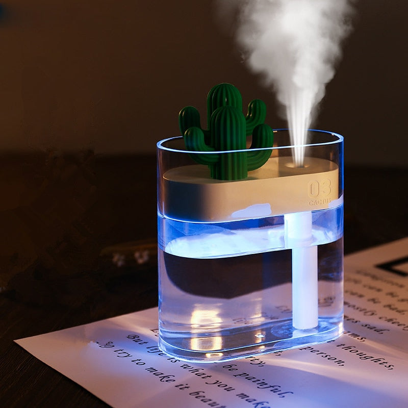 Air humidifier Oil Diffuser USB Air Humidifier Aroma Diffuser Crystal