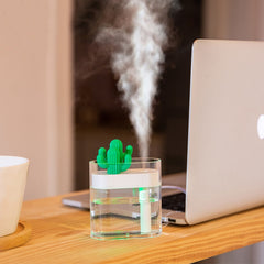 Air humidifier Oil Diffuser USB Air Humidifier Aroma Diffuser Crystal